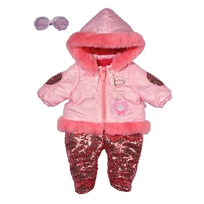 Imagen de Baby Annabell Deluxe Conjunto de Invierno Moderno y Cálido 43 cm Promueve la empatía Las Habilidades sociales, para niños a Partir 3 años, Incluye Pantalones, Chaqueta más