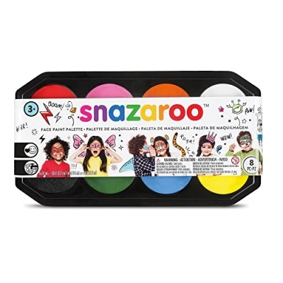 Imagen de Snazaroo Paleta de maquillaje para cara con 8 Pastillas 18 ml