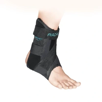 Imagen de Tobillera Aircast AirGo en diferentes tamaños para izquierda o derecha 1 pieza Máxima comodidad y estabilidad óptima una rápida recuperación movimiento activo (L, izquierda)