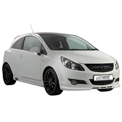 Imagen de RDX Racedesign Alerón delantero compatible con Opel Corsa D 2006 2011 excl. OPC (PU)