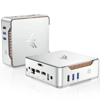 Imagen de NiPoGi GK3PLUS Mini PC, Ιntel Alder Lake Ν95 Ordenador,16GB DDR4+512GB M.2 SSD, 4K@60Hz Triple Display con 2xHDMI+VGA/WiFi 5/BT4.2,Micro PC para Educación Escolar/Negocio