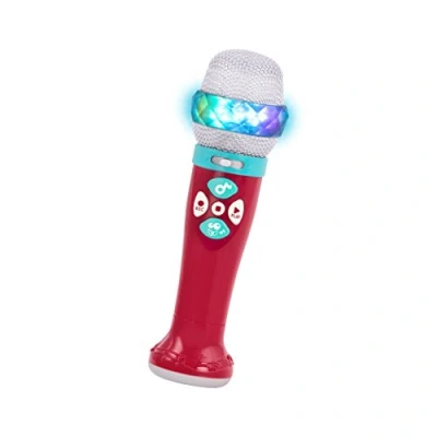 Imagen de Battat micrófono niños karaoke de juguete con luces, canciones, conexión Bluetooth a partir 3 años para niñas y