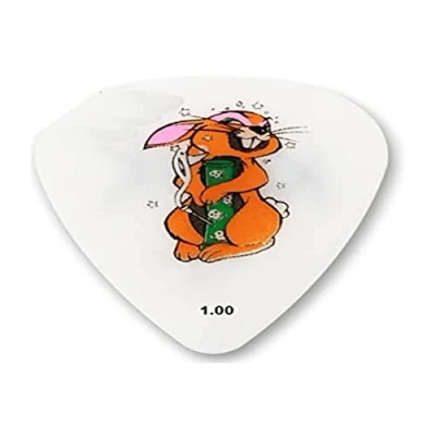 Imagen de JIM DUNLOP Púas Frank Kozik, Saco de 36, Bong Buddy, Blanco, 1mm