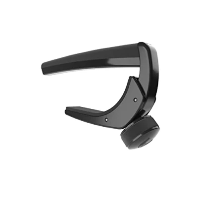 Imagen de Planet Waves Guitar Capo Pro Plus Ideal for 12 String Guitars FlexFit Technology Adjusts to Any Fretboard Optimal Pressure In Tune Performance Black