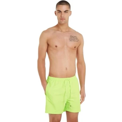 Imagen de Calvin Klein Medium Drawstring Km0km00958 Bañador, Verde (Sharp Green), XL para Hombre
