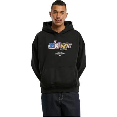 Imagen de Upscale by Mister Tee Brklyn Jersey con capucha, Hombre, Talla: Large, Black
