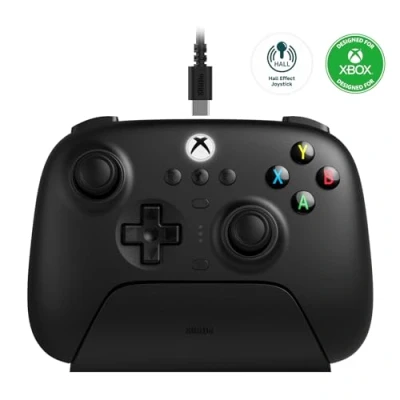 Imagen de 8Bitdo Ultimate 3 mode Controller for Xbox, Hall Effect Joysticks, Compatible with Xbox Series XS, One, Windows, and Android Officially Licensed (White)
