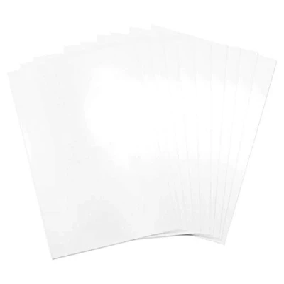 Imagen de Sizzix 664678 Surfacez Plástico retráctil (10 Unidades), Color Blanco Shrink, White, Talla única