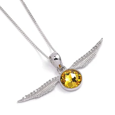 Imagen de HARRY POTTER Colgante SWAROVSKY Golden Snitch, Estampado, Multicolor (Elbenwald E1052150)
