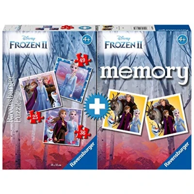 Imagen de Ravensburger Memory Frozen 2, Juego de Memoria, Multicolor, 20673 5.