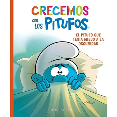 Imagen de CRECEMOS CON LOS PITUFOS 1. EL PITUFO QUE TENíA MIEDO A LA O: OSCURIDAD