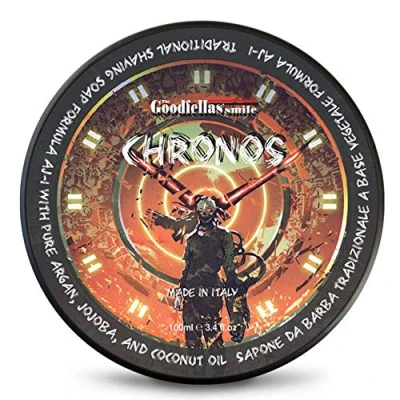Imagen de The GOODFELLAS&#039; SMILE Chronos Shaving Soap AJ 1 Formula 100 ml