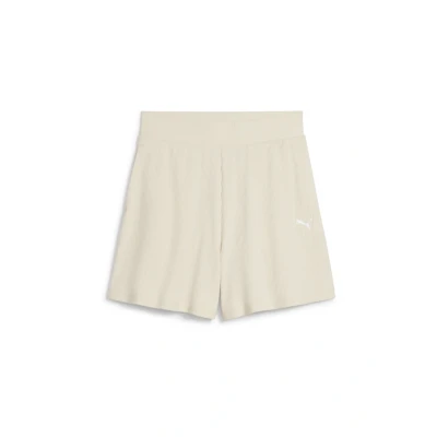 Imagen de Shorts de canalé tiro alto ESS ELEVATED 5&quot;para mujer
