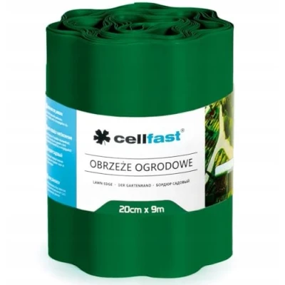 Imagen de Cellfast 5901828850851 Borde para césped, verde oscuro, 0,422 x 0,1 cm