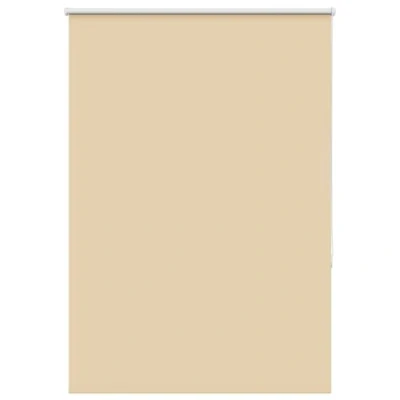 Imagen de vidaXL Estor Enrollable Opaco Beige 105x130 cm Tela Ancho 100,7