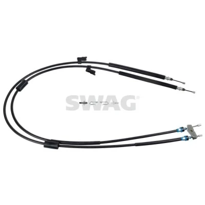 Imagen de SWAG 50 10 1801 Cable de Freno Mano Atrás izquierda, derecha 1860 FORD: Focus C Max, 2, Mk1 Hatchback