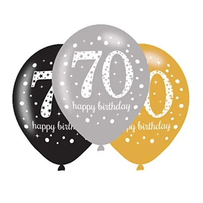 Imagen de BALLOON pk6 27cm Sparkling 70