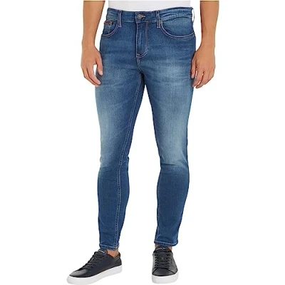 Imagen de Tommy Jeans Austin slim Vaqueros fit, Hombre, Talla: 33x36, Wilson mid blue