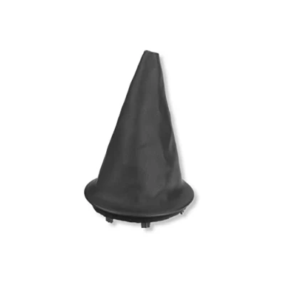 Imagen de 1neiSmartech Fuelle de Piel sintética Negra con Anillo retención para Palanca Cambios Compatible Citroen Berlingo III a Partir 2008 Peugeot Partner