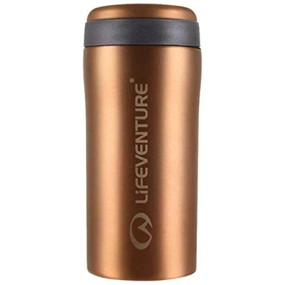 Imagen de Taza térmica de viaje Lifeventure reutilizable, hermética y aislada al vacío, 300 ml