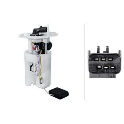 Imagen de HELLA 8TF 358 306 541 Unidad de alimentación combustible con junta, sensor nivel eléctrico Gasolina