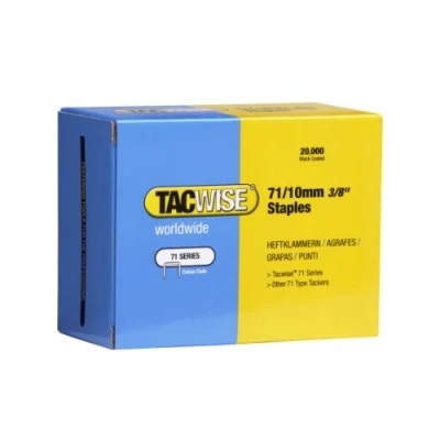 Imagen de Tacwise 0369 Grapas Galvanizadas de tipo 71/10mm (caja 20,000 unidades)