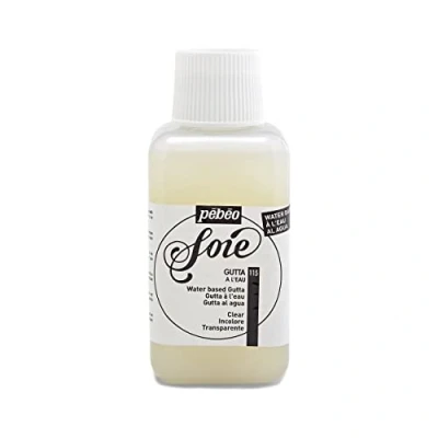 Imagen de Pébéo Setasilk Bote de Pintura Base acuosa para Seda (250 ml), Transparente