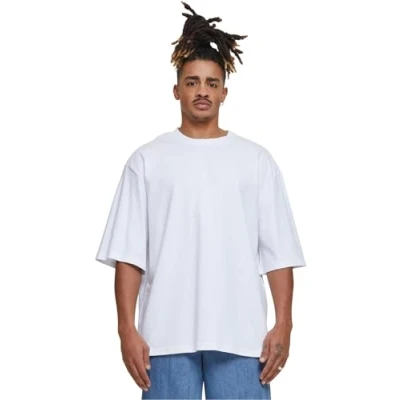 Imagen de Build Your Brand By256 oversized Sleeve tee Camiseta, Blanco, XXL Hombres
