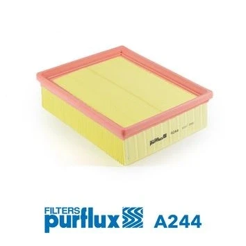 Imagen de PURFLUX A244 Filtro de aire 57 165 211 Cartucho filtrante OPEL: Corsa B Hatchback, Combo Furgón, Caravan