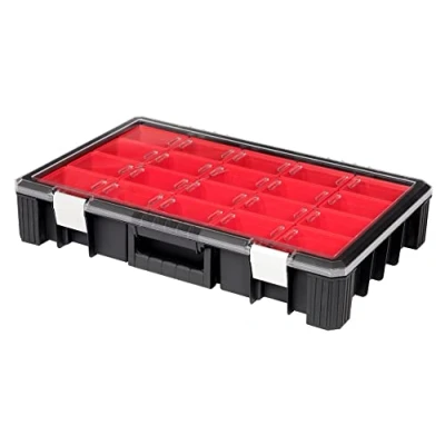 Imagen de KS Tools 850.0378 Maletín organizador SCM con 20 compartimentos extraíbles, color blanco