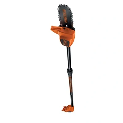 Imagen de BLACK+DECKER GPC1820LB Sierra para Podar Sin Cable 18V, Telescópica, Mango Extensible hasta 2.92 m, Peso 3.7 kg, Cuchilla de Corte 17 cm Ancho