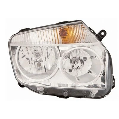 Imagen de VAN WEZEL 1555962 Faros derecha H7, H1 blanco para circulación por la sin servomotor reg. alcance luces PX26d DACIA: Duster SUV