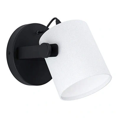 Imagen de Eglo HORNWOOD 1 lámpara de pared, Negro