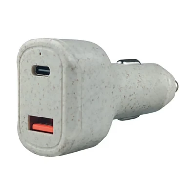 Imagen de Adaptador Mechero Coche Edenwood a 1 Usb Carga Rápida Y Tipo C