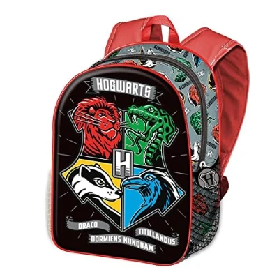 Imagen de Karactermania Harry Potter DARK Shield 3D Small Mochila para niños, Talla: One Size, Multicolor