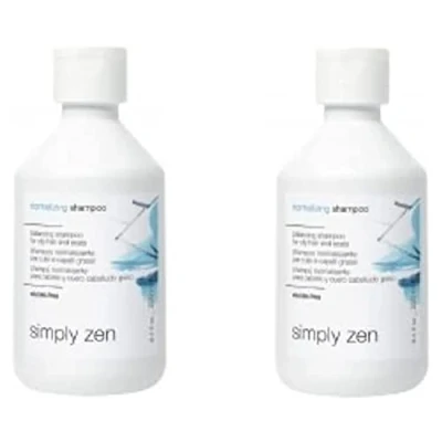 Imagen de Simply zen Normalizing champú Duo Pack 2 x 250 ml normalizante para piel y cabello graso 500 Promoción envío gratis