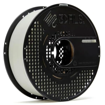 Imagen de 3DFILS Filamento PLA Glitter para impresión 3D Neat Winding esFil MAX: 1.75 mm,1Kg, Galactic Clear