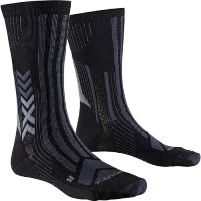 Imagen de X Socks Trekking Perform Merino Crew, Calcetines, Unisex adulto, Black/Charcoal, 39 41
