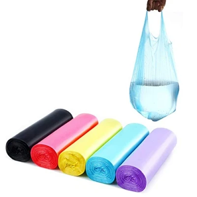 Imagen de Jiejia 100 bolsas de basura con asas 20 L