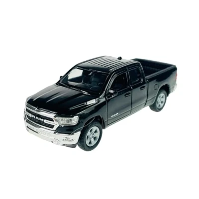 Imagen de Dromader Welly 2019 Dodge RAM 1500 Negro 1/34 1/39 Nuevo Modelo Coche Die Cast
