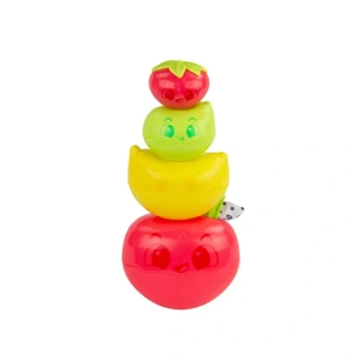 Imagen de LAMAZE Stack and Nest Fruit Pals Juguete apilable para recién Nacido, sensorial bebés con Colores y Sonidos, de Desarrollo niños niñas a Partir 12 Meses