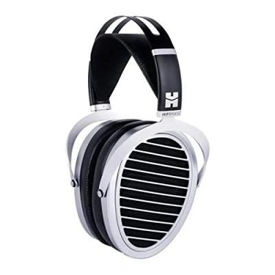 Imagen de HiFiMAN Ananda Nano Auriculares Planos de Alta fidelidad con imanes Sigilo, Parte Trasera Abierta, para audiófilos, hogar y Estudio, Color Plateado