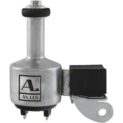 Imagen de Anlun 460101 Dinamo de Aluminio con Marca Alemana 6 V/3 W, Izquierda, Unisex Adulto, Plata