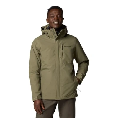 Imagen de Columbia Element Blocker Interchange Jacket, Chaqueta De Invierno 3 En 1 Hombre, Stone Green, L