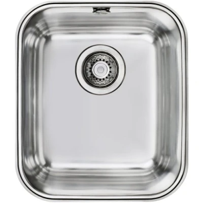 Imagen de ¡Oferta 24% ! Teka Be 34.40 Plus Fregadero De Cocina Acero 43 Cm 1 Cubeta 0 Escurridor Bajo Encimera