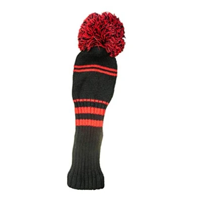Imagen de LONGRIDGE Pom Driver Golf Head Cover Negro o Rojo