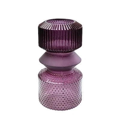 Imagen de Kare jarrón de diseño Marvelous Duo, Lila, florero, Decorativo, Recipiente para Flores, Mesa, 36 cm