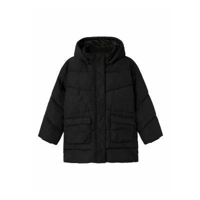 Imagen de Name it Chaqueta de invierno para niños, Talla: 8a, Black