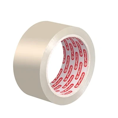 Imagen de Herlitz 10410462 Cinta de embalaje, gran rollo Núcleo, Transparente 66 m x 50 mm