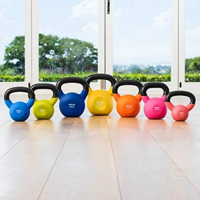 Imagen de METIS Pesas Rusas Kettlebells │Mancuernas │ Ejercicio en Casa Musculación (16kg)